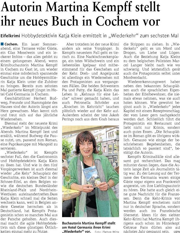 Rheinzeitung 15.06.2015