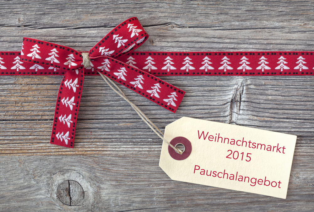 Weihnachtsmarkt auf dem Weingut - Pauschalangebot 2015